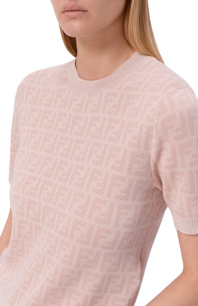 Пуловер из шерсти и шелка FENDI, арт. FZXE50 AYM1 F1UKC, фото 5