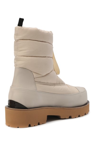 Текстильные полусапоги kai JIMMY CHOO кремового цвета по цене 97800 руб., арт. KAI FLAT/YNP, фото 5 Текстильные полусапоги kai JIMMY CHOO, арт. KAI FLAT/YNP, фото 5