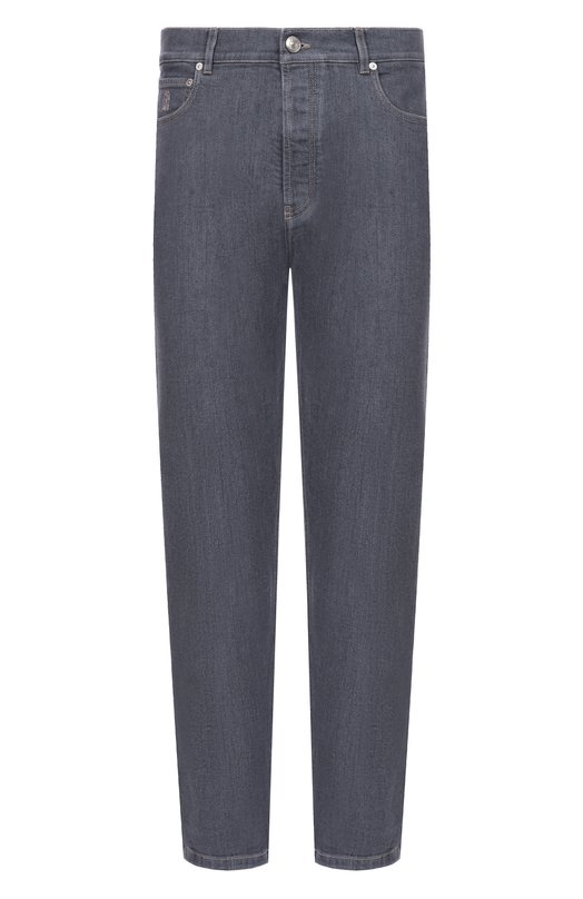 Джинсы Iconic fit Brunello Cucinelli M230P01090 Серый M230P01090