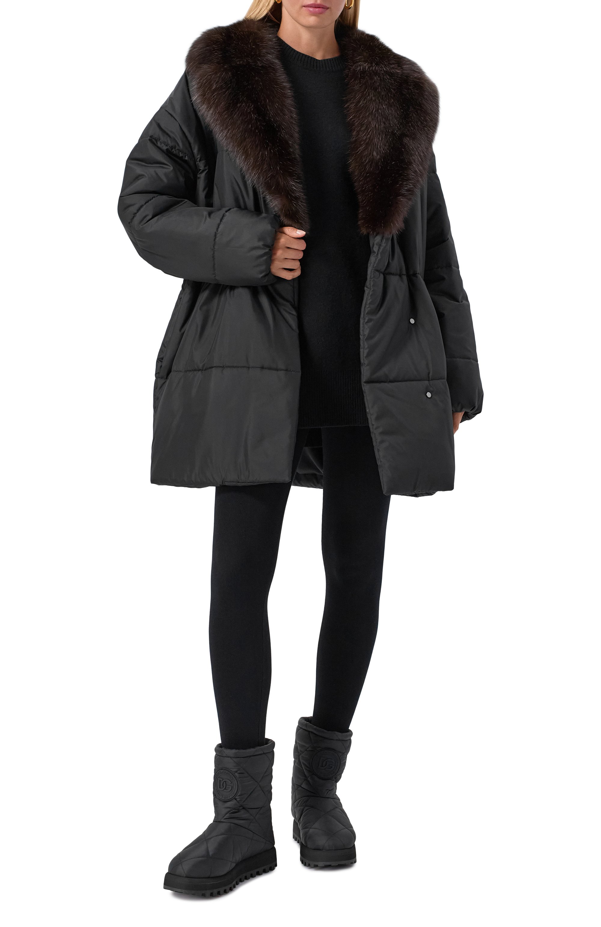 Текстильные полусапоги DOLCE & GABBANA, арт. CT1096/AQ075, фото 3