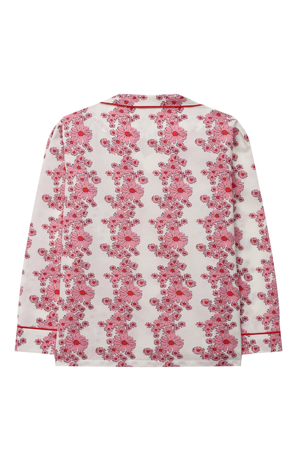 Хлопковая пижама LITTLE YOLKE розового цвета по цене 8830 руб., арт. SS21-12C-BL-LY/9-12Y, фото 3 Хлопковая пижама LITTLE YOLKE, арт. SS21-12C-BL-LY/9-12Y, фото 3