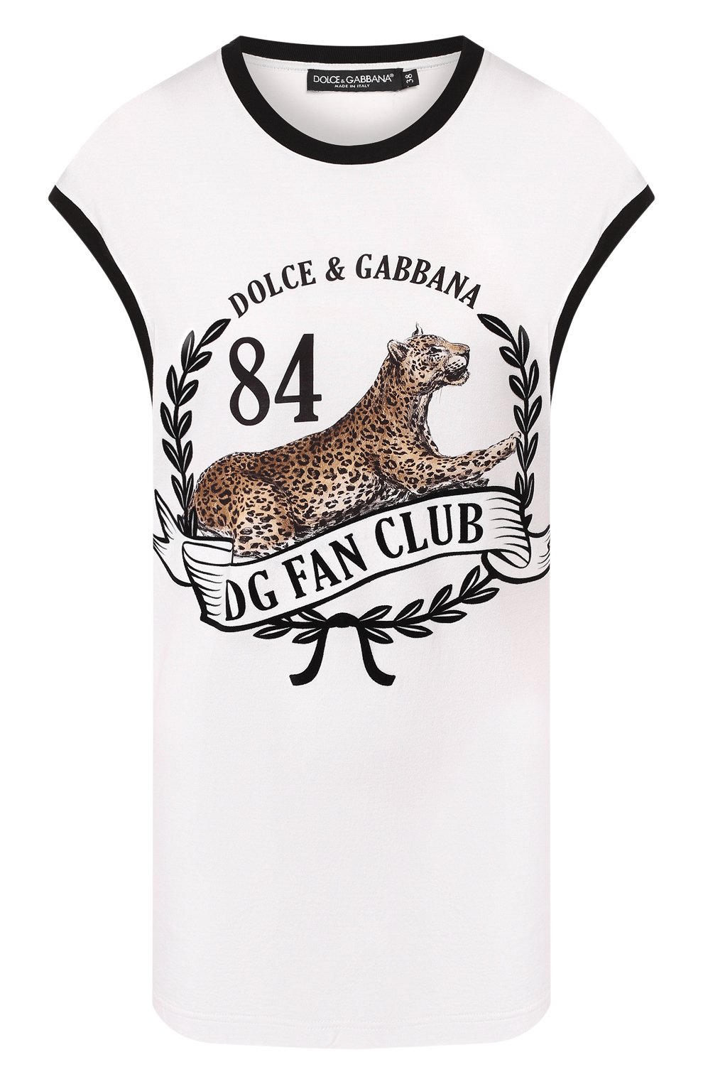 Хлопковая футболка DOLCE & GABBANA, арт. F8H93T/G7TAW, фото 1