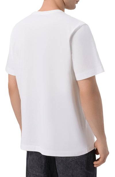 Хлопковая футболка BOGNER FIRE+ICE белого цвета по цене 8995 руб., арт. 54219760, фото 4 Хлопковая футболка BOGNER FIRE+ICE, арт. 54219760, фото 4