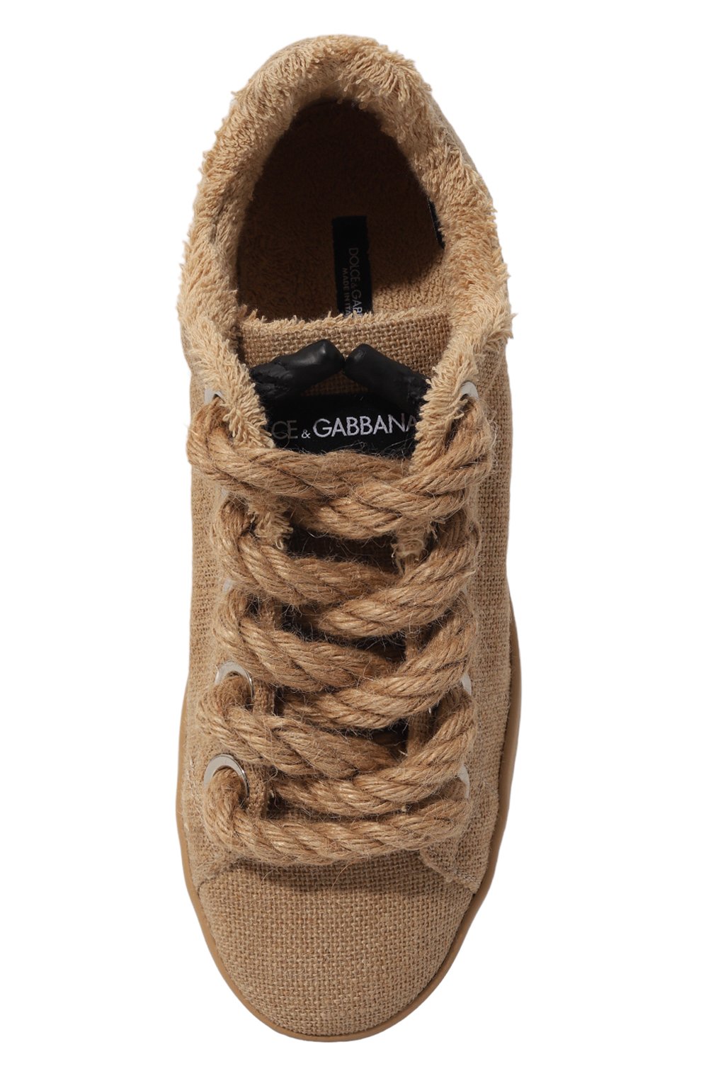 Текстильные кеды portofino DOLCE & GABBANA, арт. CS2190/AI470, фото 6