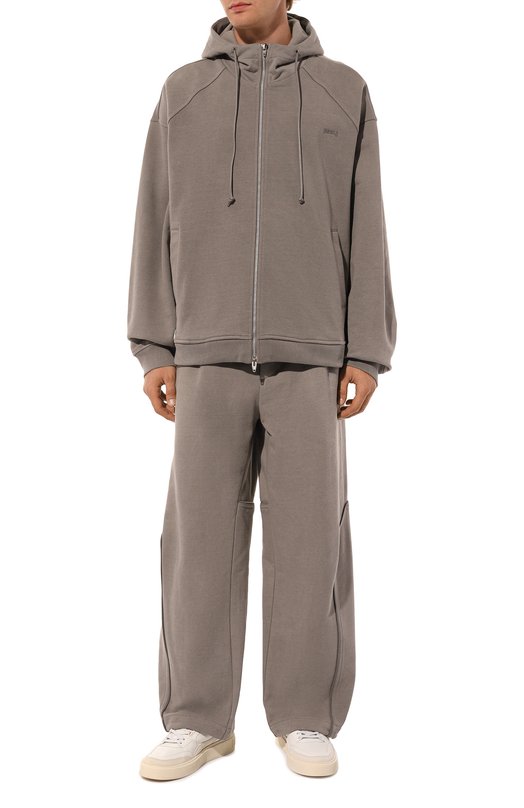 Хлопковая толстовка Juun.J JC4941P01/A Серый  JC4941P01/A Фото 2