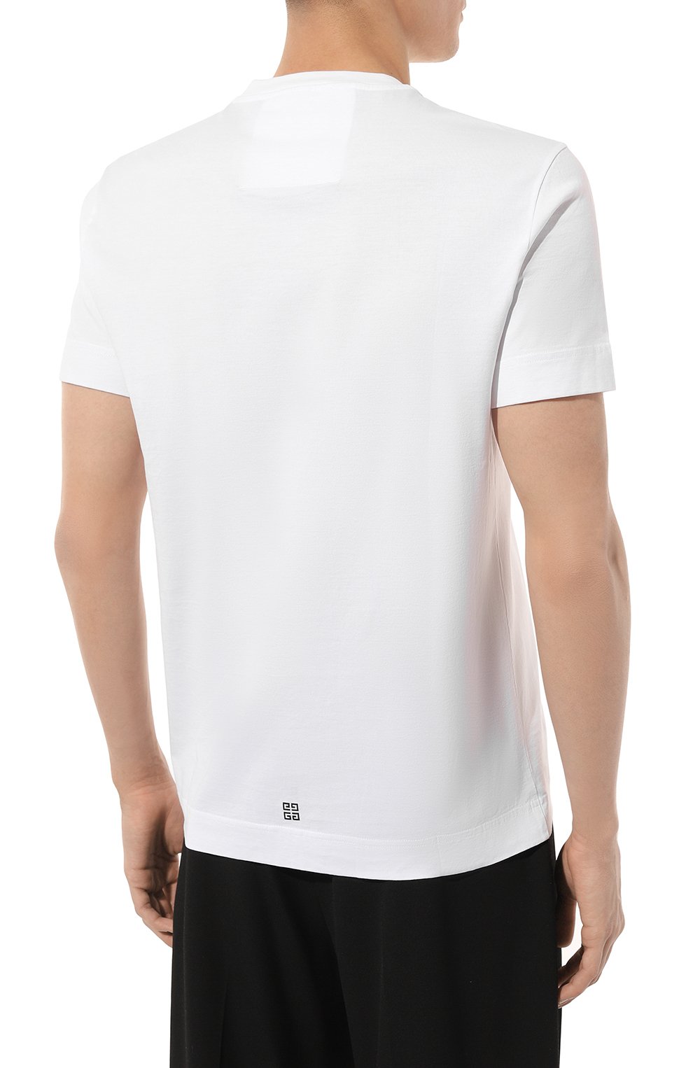 Хлопковая футболка GIVENCHY, арт. BM716G3YAC, фото 4