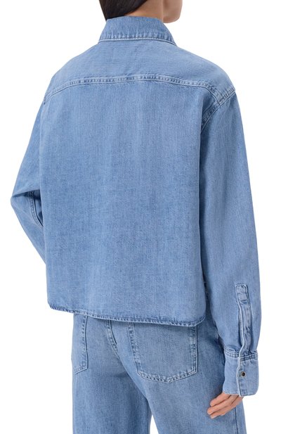 Джинсовая рубашка ivy 7 FOR ALL MANKIND, арт. 7U7J0U03-IRI, фото 4