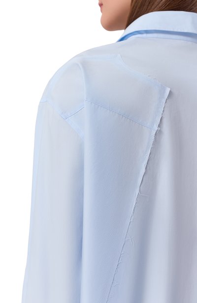 Хлопковая рубашка MM6, арт. S52DT0064/M35480, фото 5