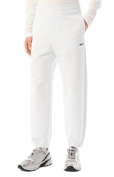 Хлопковые джоггеры MSGM, арт. 2000MP500/300000, фото 3