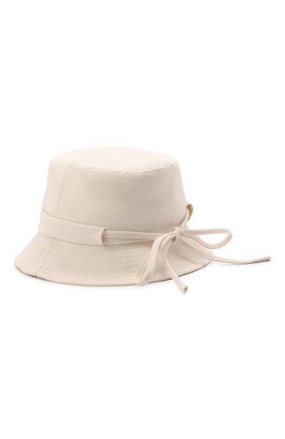 Хлопковая панама le bob gadjo JACQUEMUS кремового цвета по цене 10400 руб., арт. 213AC001-5001, фото 3 Хлопковая панама le bob gadjo JACQUEMUS, арт. 213AC001-5001, фото 3