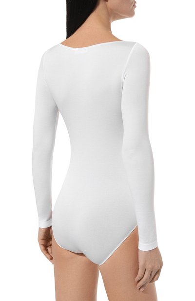 Боди FALKE белого цвета по цене 22650 руб., арт. 40925, фото 4 Боди FALKE, арт. 40925, фото 4