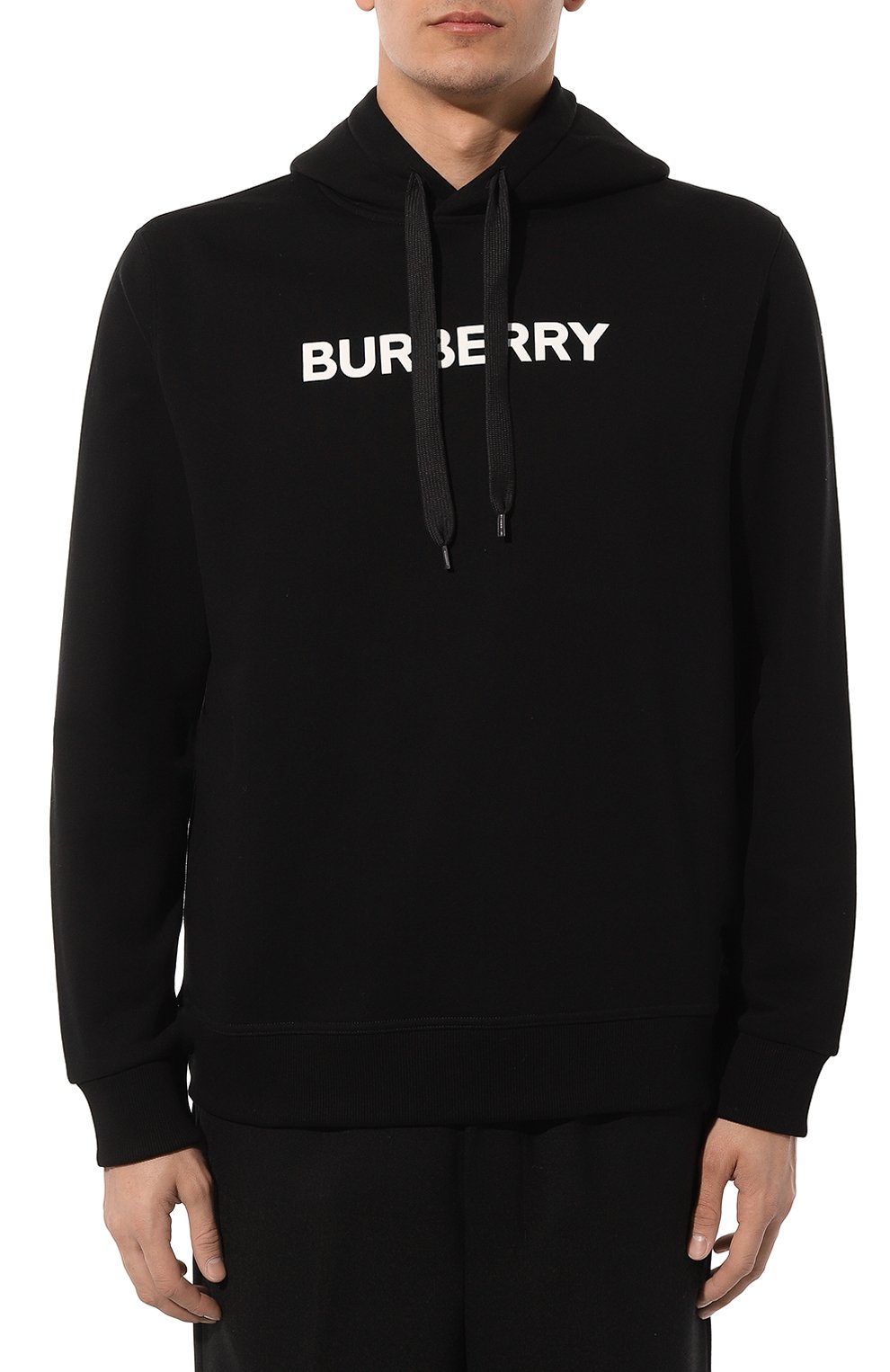 Хлопковое худи BURBERRY, арт. 8055318, фото 3