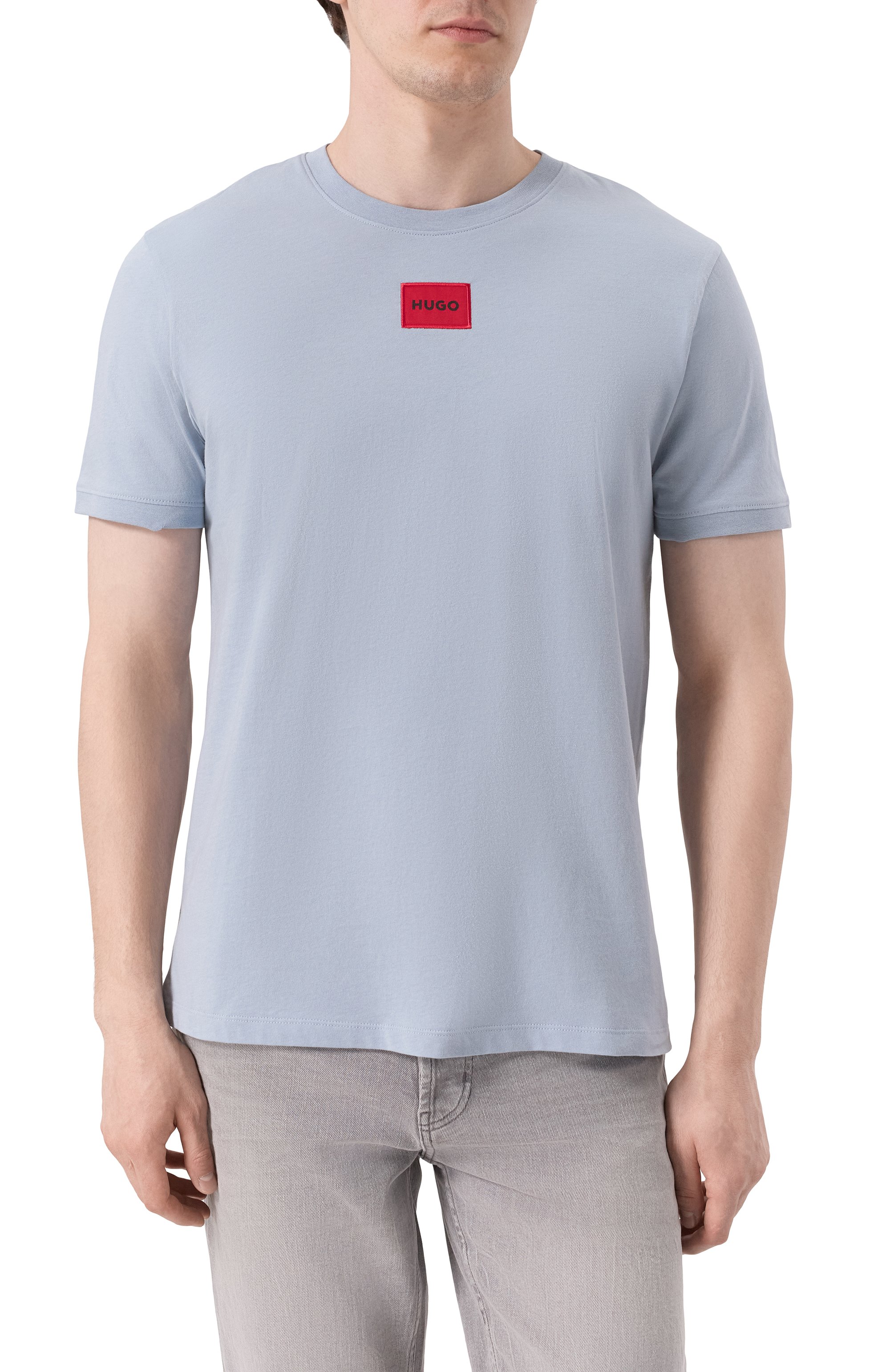Хлопковая футболка HUGO, арт. 50447978, фото 3