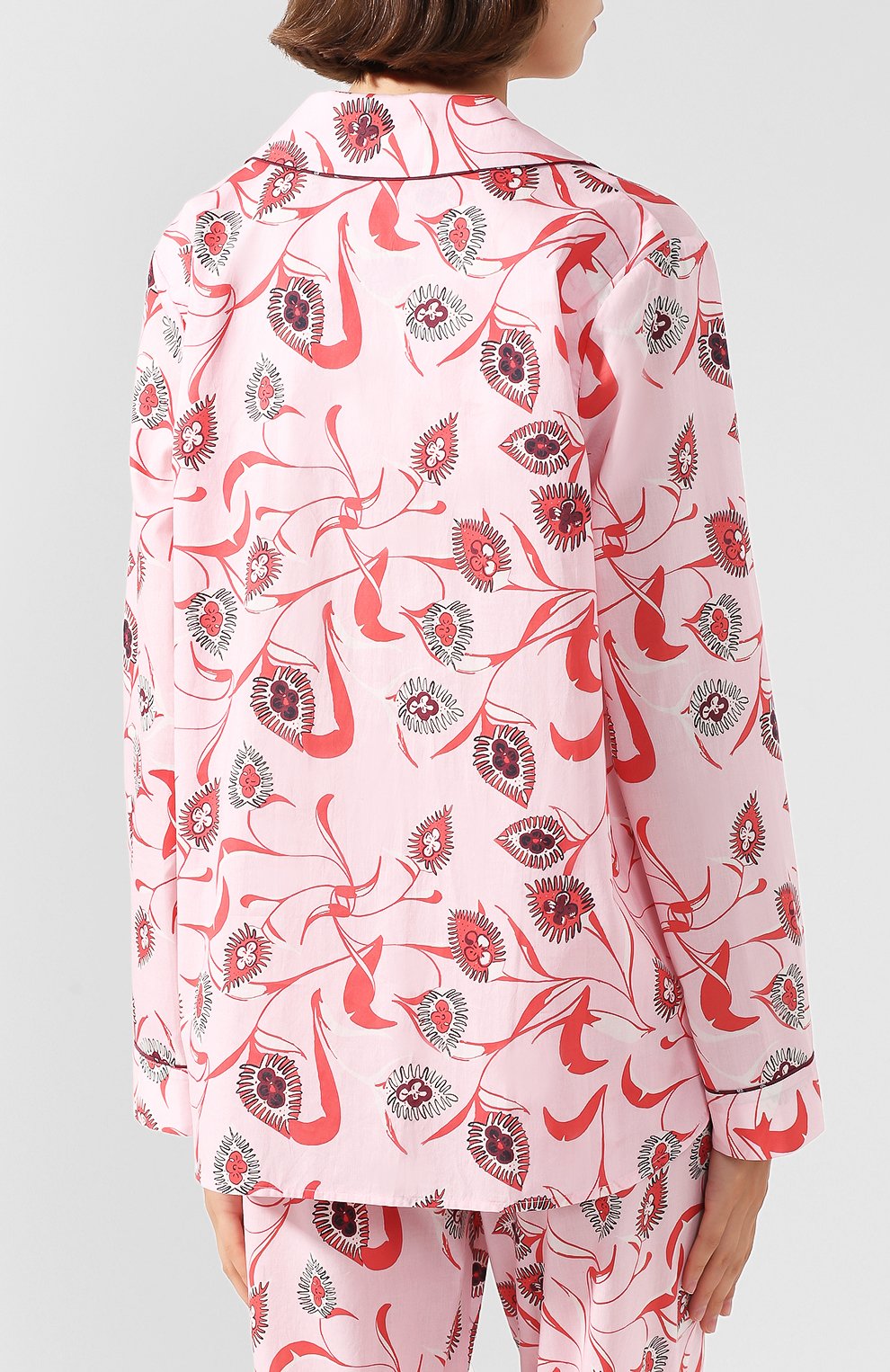 Хлопковая пижама с принтом YOLKE, арт. AW18-02C-PV-RA, фото 3