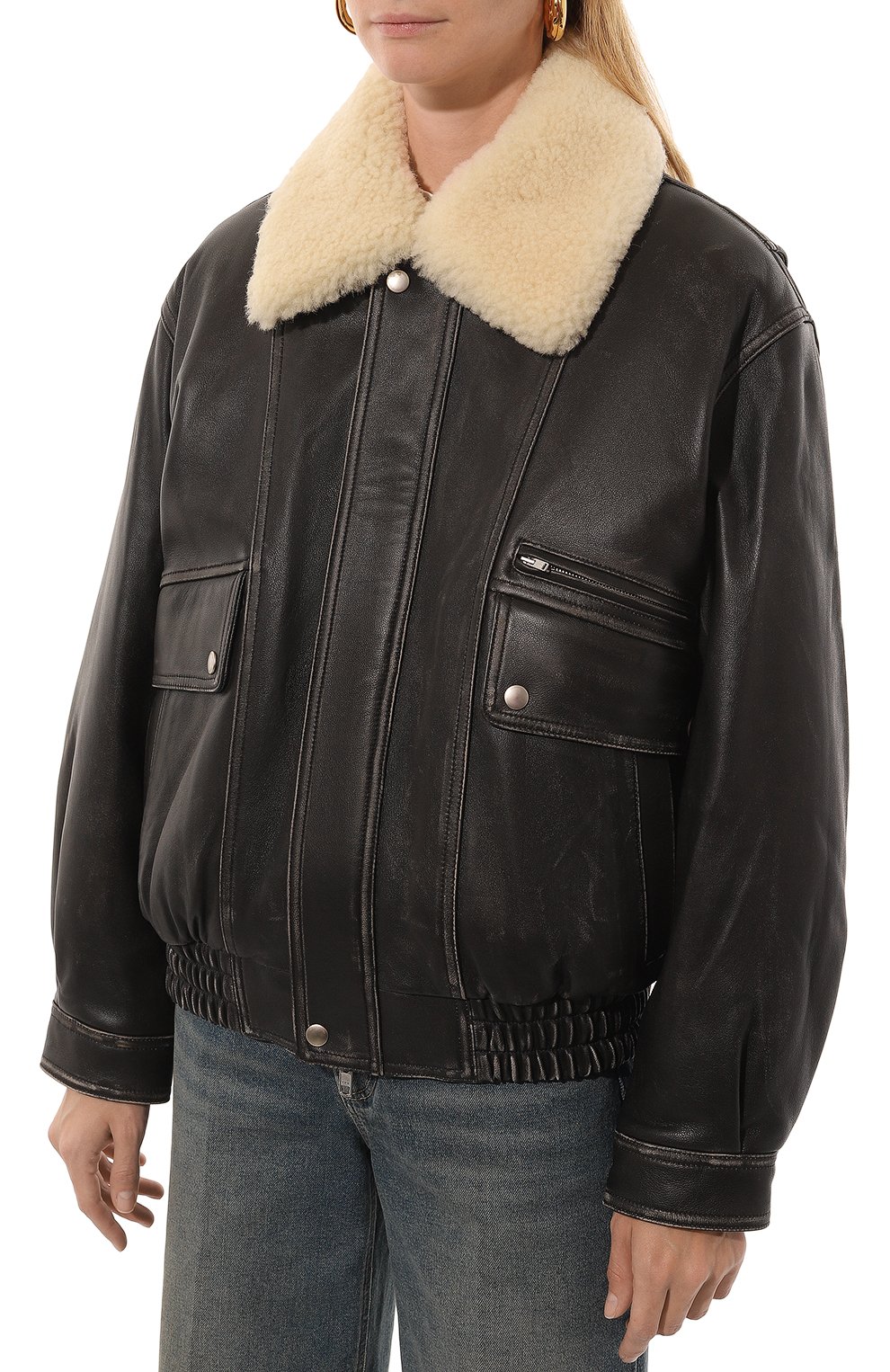 Кожаная куртка DUNST, арт. UDJU4D126G3, фото 3