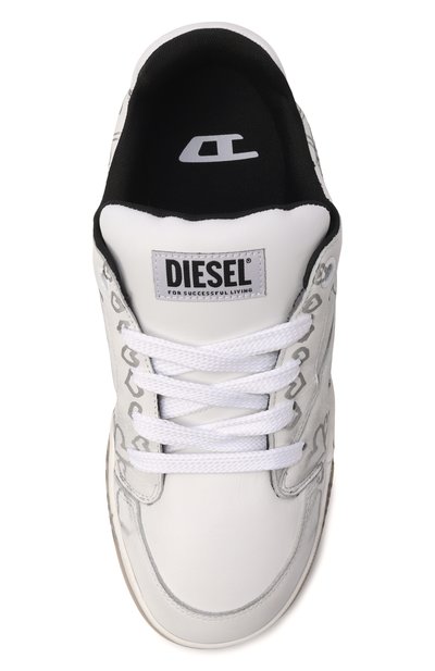 Кожаные кеды s-d-ollie DIESEL, ар т. Y03796/P7484, фото 5