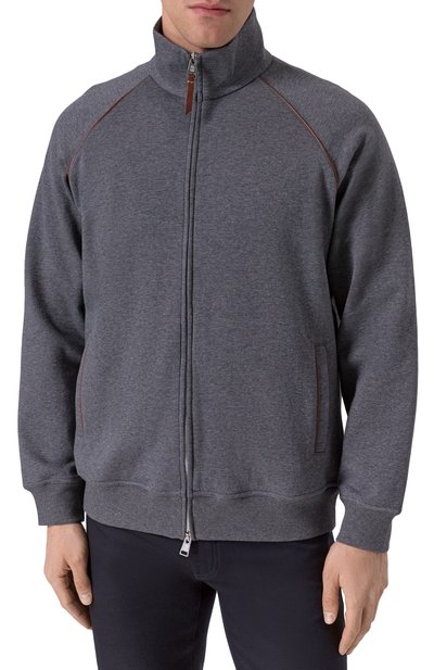 Хлопковая толстовка BRUNELLO CUCINELLI, арт. MW8639087G, фото 3