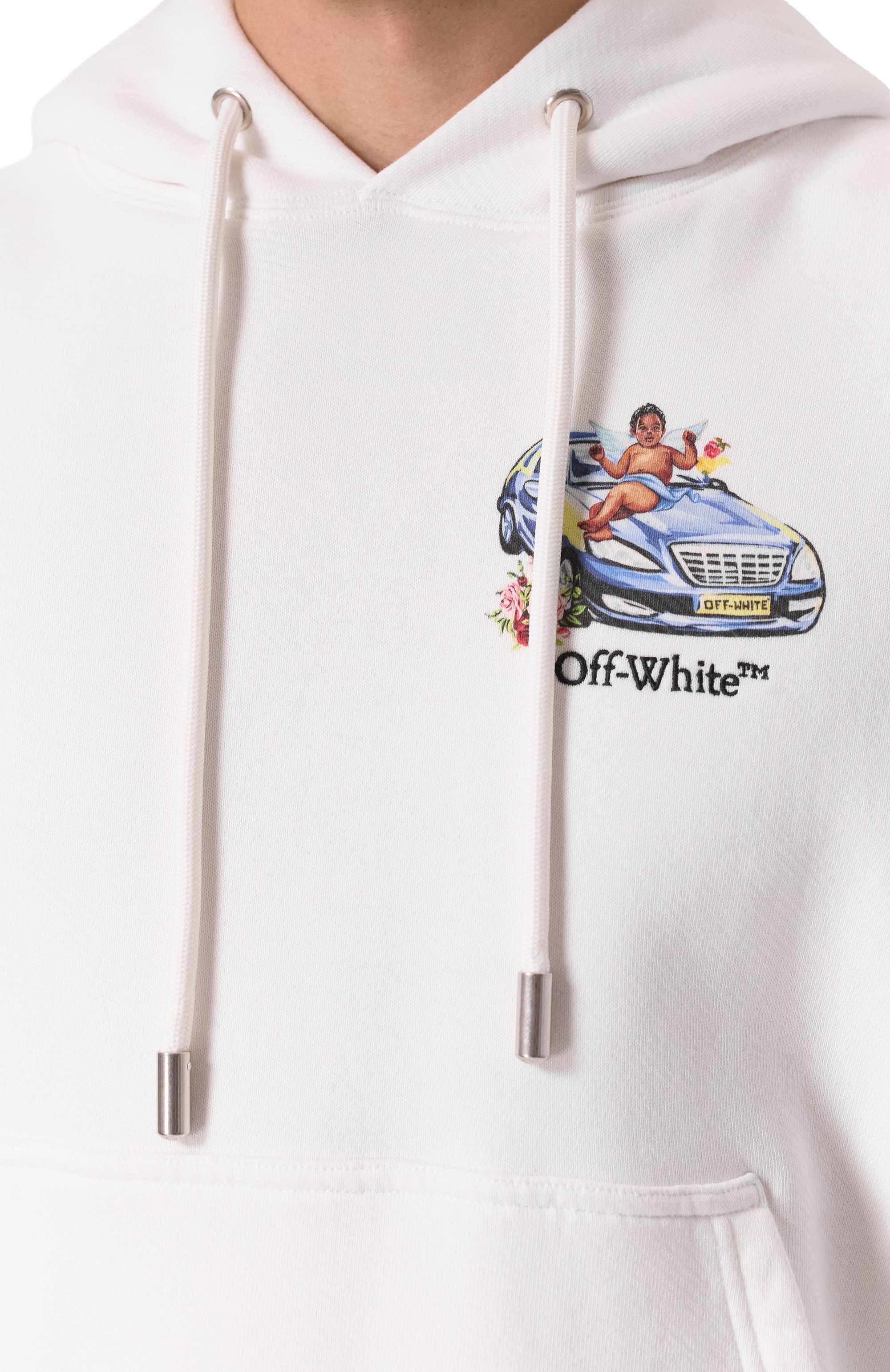 Хлопковое худи OFF-WHITE, арт. 0MBB085S25FLE005, фото 5