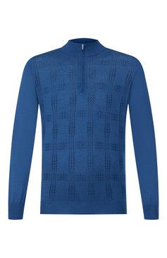 Джемпер из смеси кашемира и шелка ZILLI, арт. MBS-CZ043-CHEC1/ML01, фото 1