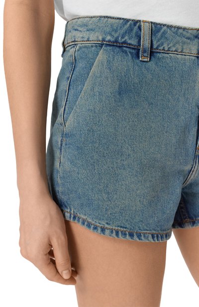 Джинсовые шорты ZADIG AND VOLTAIRE, арт. WWBS01157, фото 5