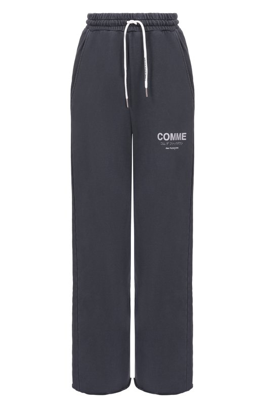Хлопковые брюки Comme des Fuckdown CFABW01581 Серый CFABW01581