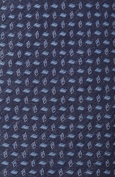 Галстук из шелка и льна ZILLI, арт. CRAV02M0617VMDG00, фото 4