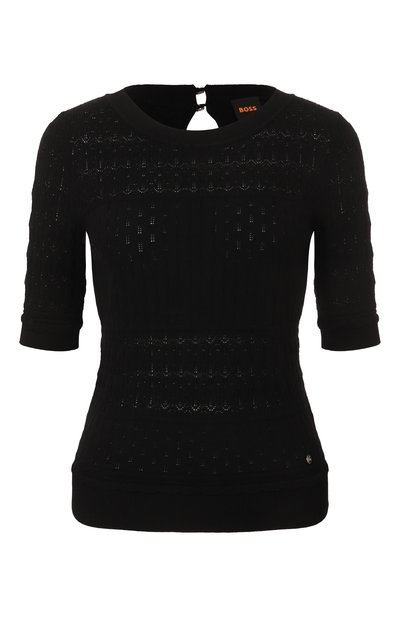 Женский топ из вискозы BOSS ORANGE, арт. 50537858