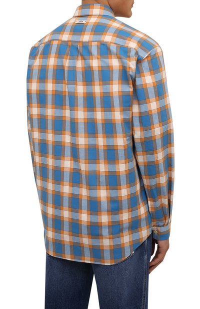 Хлопковая рубашка GUCCI, арт. 654884/ZAG0Q, фото 4