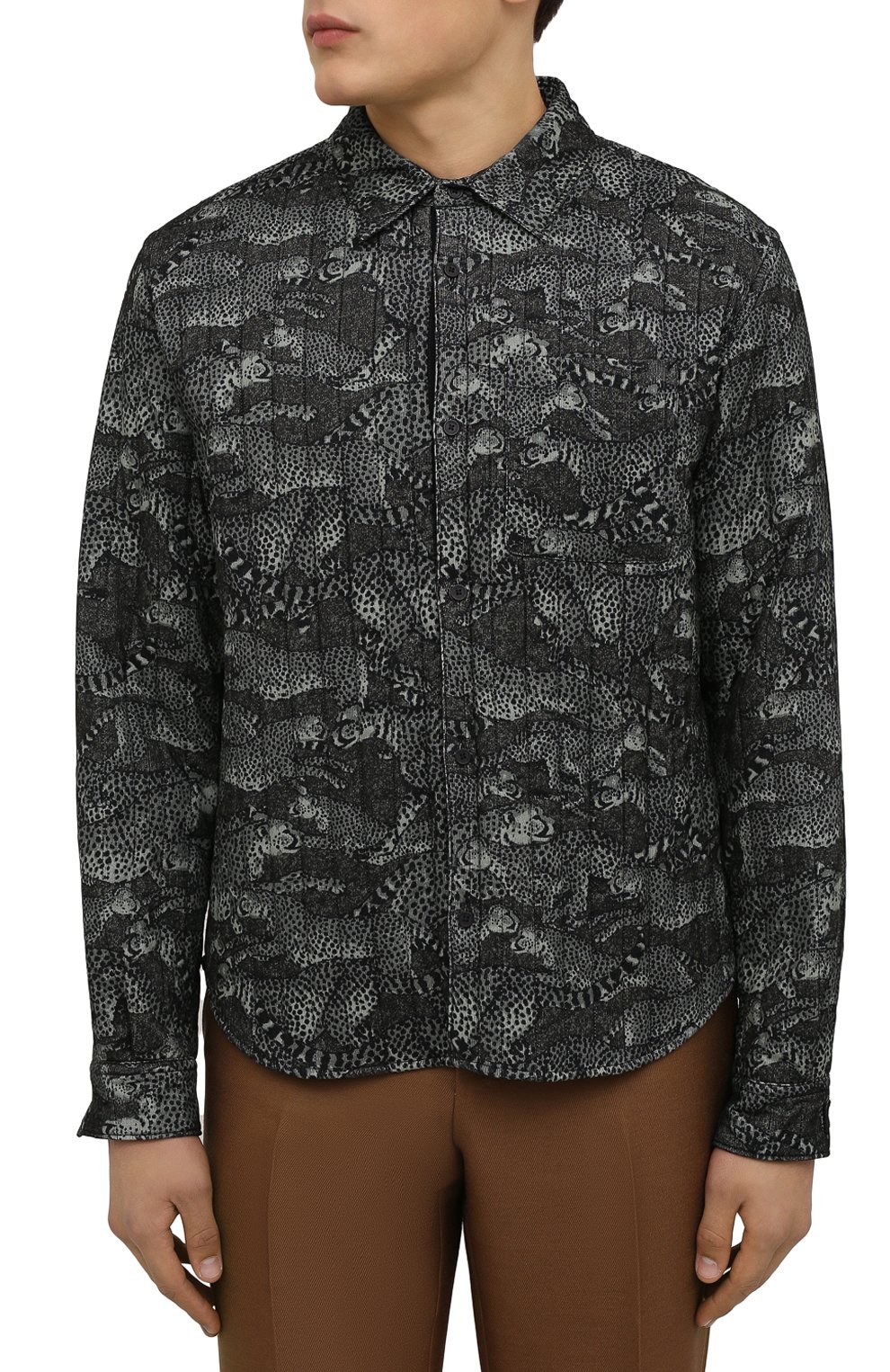 Утепленная рубашка из вельвета KENZO, арт. FB65CH4109P6, фото 3