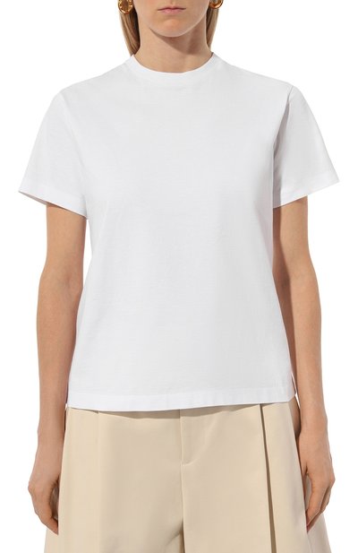 Хлопковая футболка TOTEME, арт. 243-WRT0344-FB0092, фото 3