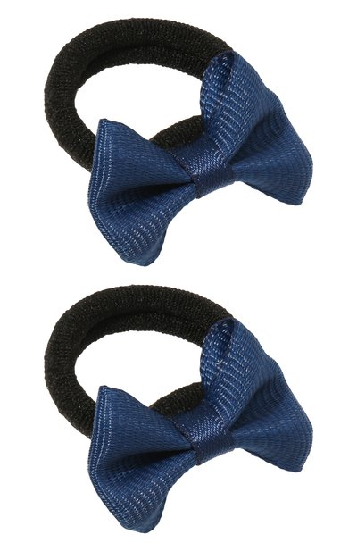 Комплект из двух резинок JUNEFEE синего цвета по цене 690 руб., арт. 7075, фото 2 Комплект из двух резинок JUNEFEE, арт. 7075, фото 2