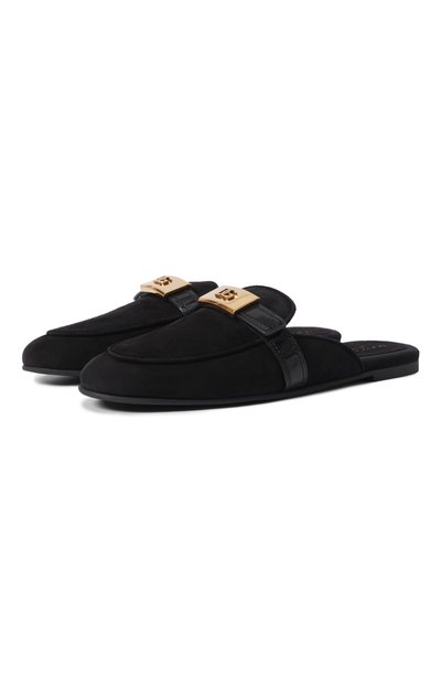 Женские замшевые сабо young princess DOLCE & GABBANA, арт. CI0231/A3S71