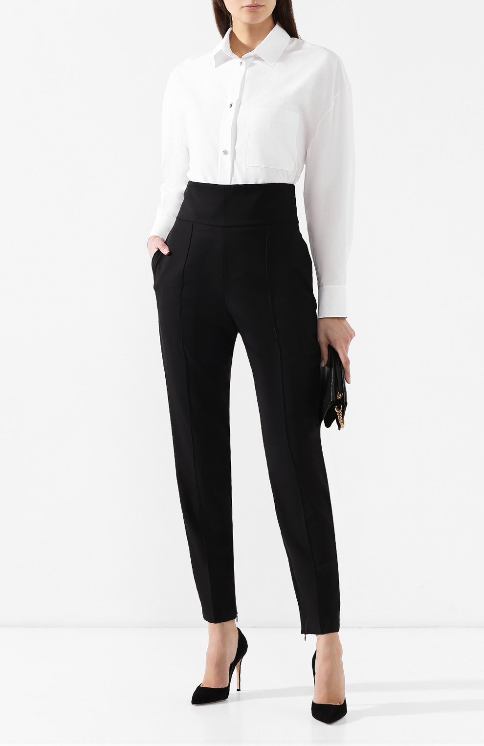 Хлопковая блузка ALEXANDRE VAUTHIER, арт. 191SH900 0329, фото 2