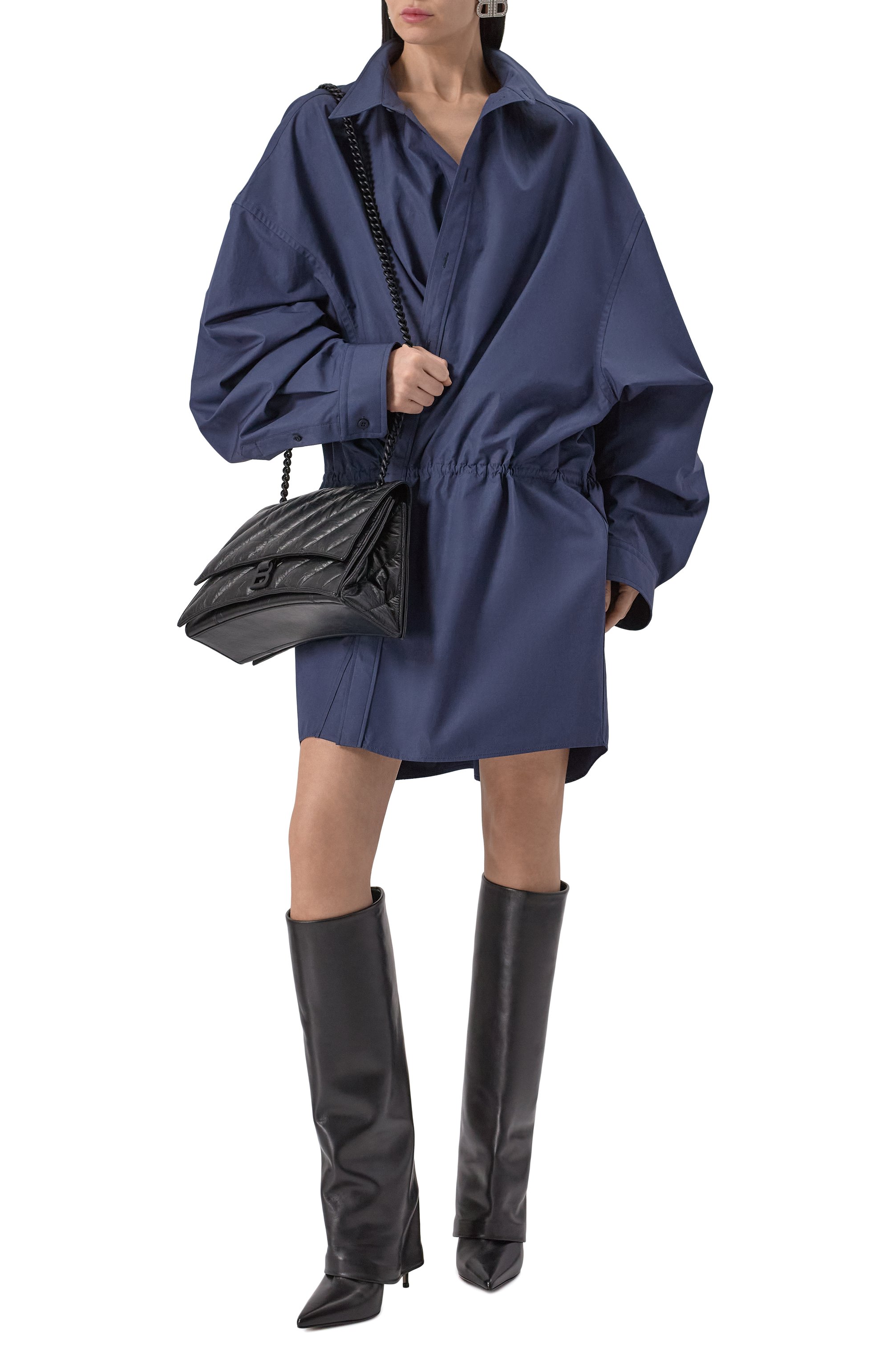 Хлопковое платье BALENCIAGA, арт. 814136/TRM17, фото 2