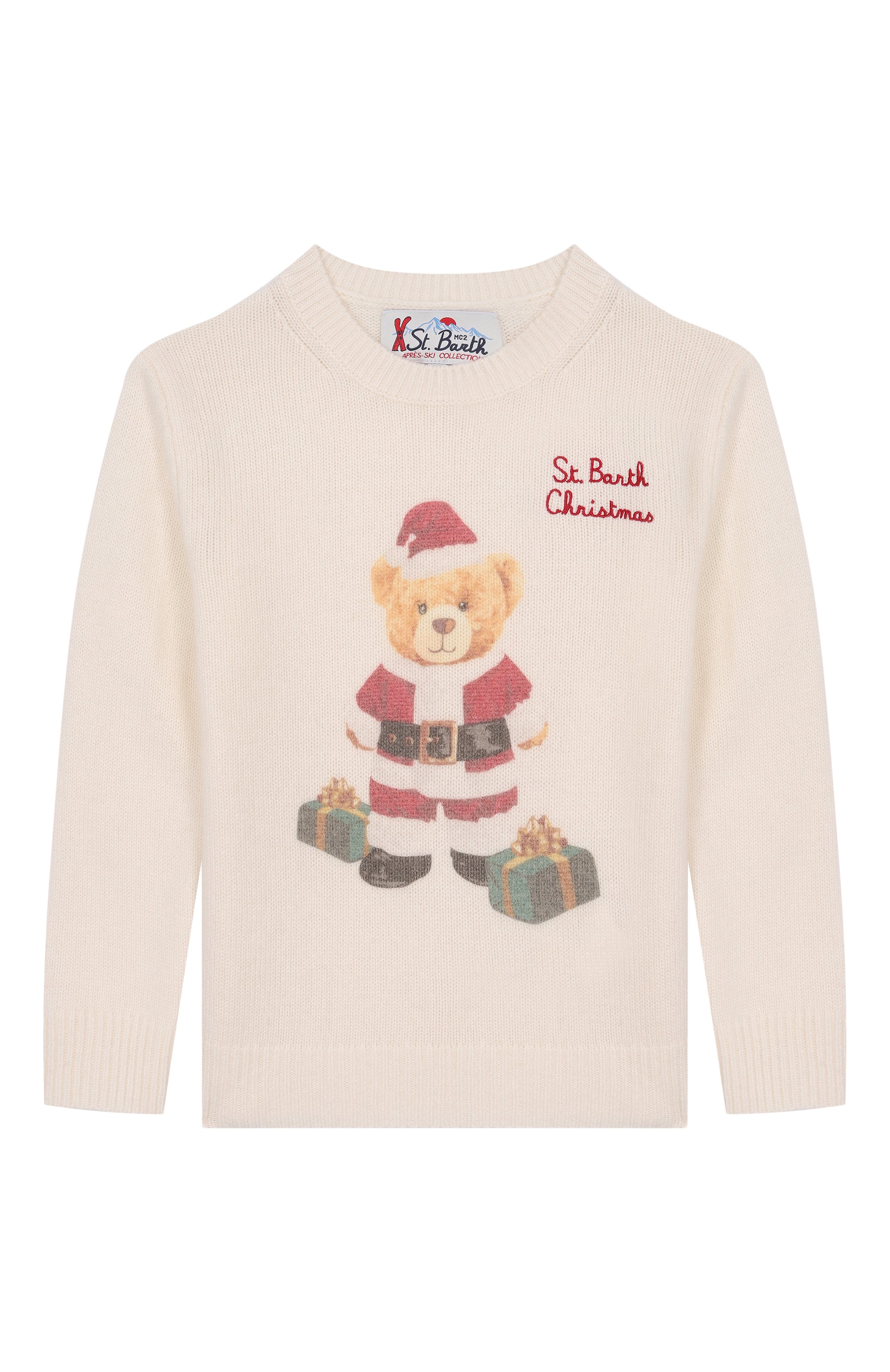 Пуловер из шерсти и вискозы MC2 SAINT BARTH, арт. D0U0019-02502I/D0UGLAS PRINT, фото 1