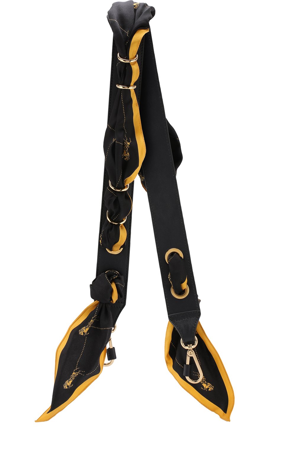 Кожаный ремень для сумки scarf strap CHLOÉ, арт. CHC18AD802A36, фото 1