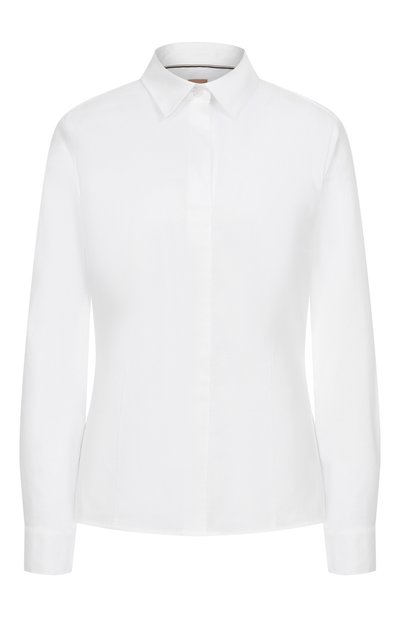 Женская хлопковая рубашка BOSS, арт. 50499433