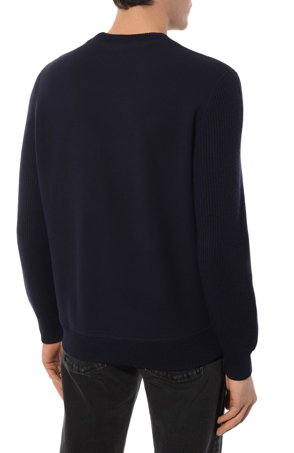 Хлопковый джемпер BRUNELLO CUCINELLI, арт. MTU23B2234, фото 4