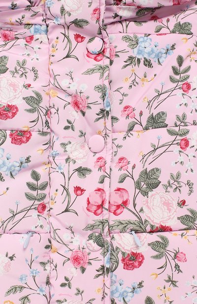 Жилет с капюшоном MONNALISA розового цвета по цене 21600 руб., арт. 194100, фото 3 Жилет с капюшоном MONNALISA, арт. 194100, фото 3