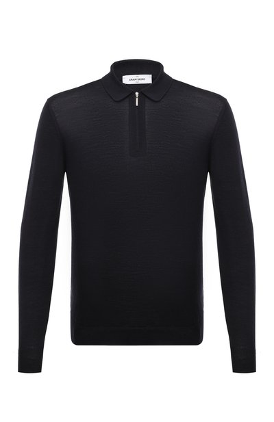 Мужская поло из шерсти и шелка GRAN SASSO, арт. 57137/13190