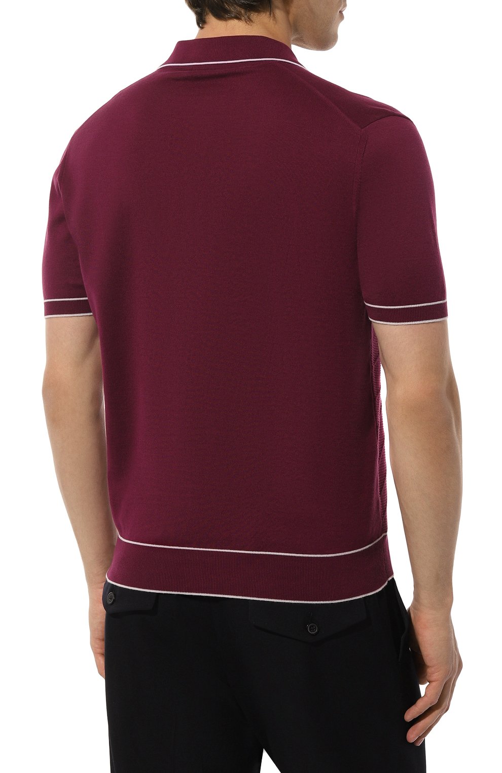 Хлопковое поло STEFANO RICCI, арт. K616295PSB/F23105, фото 4