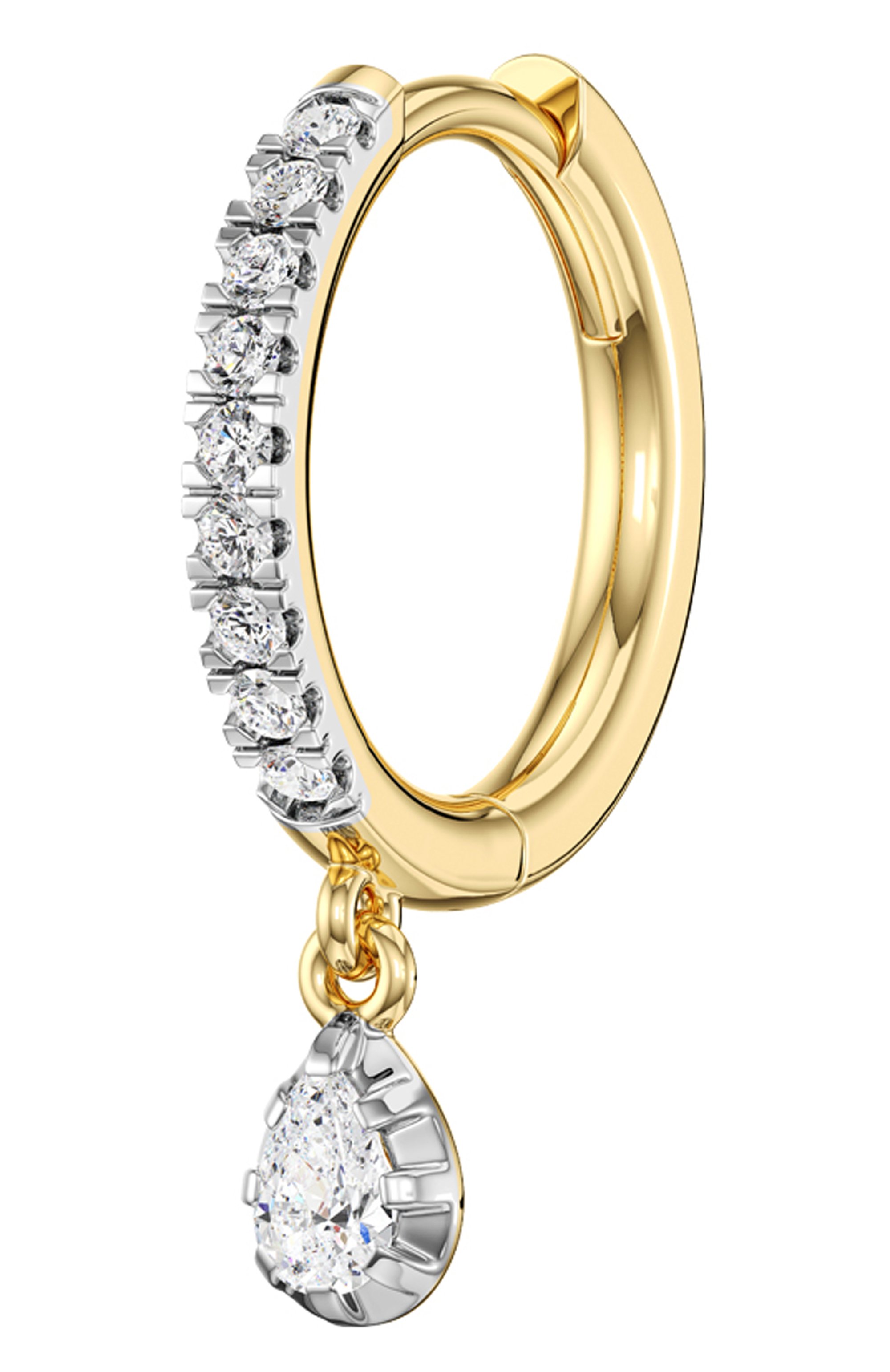 Серьга SERENDIPITY бесцветного цвета по цене 138000 руб., арт. EJE0008AY, фото 1 Серьга SERENDIPITY, арт. EJE0008AY, фото 1