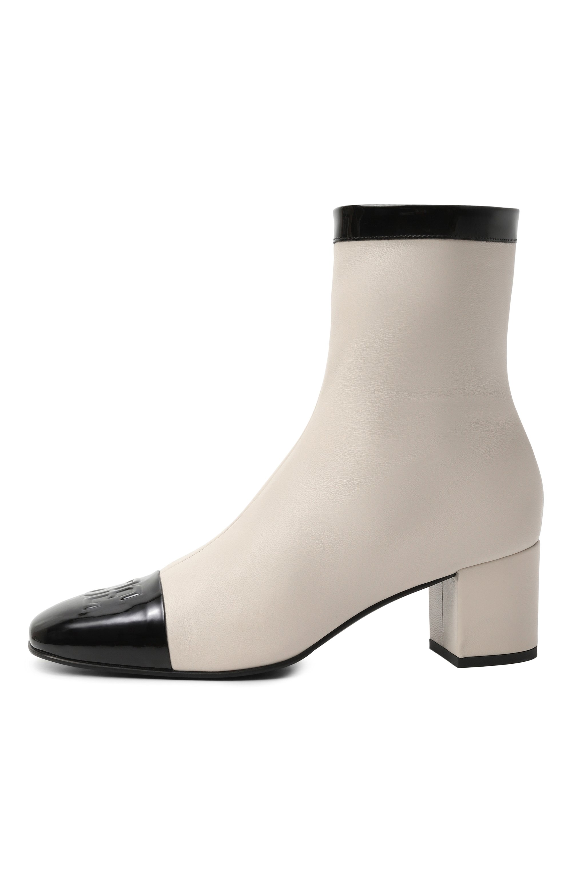 Кожаные ботильоны FABI, арт. FD9083/PATENT, фото 4