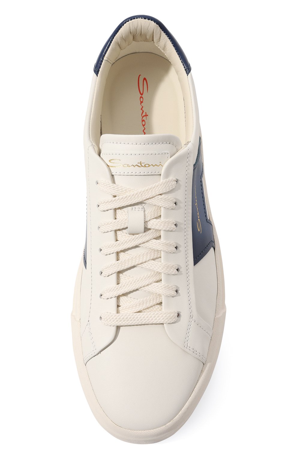 Кожаные кеды gloria SANTONI, арт. MBGT21779PNNGSL9I29, фото 6