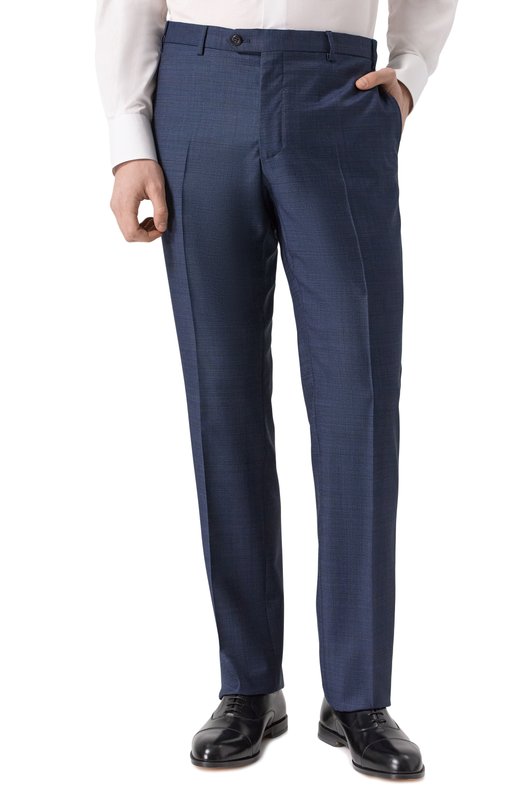 Шерстяной костюм Corneliani 256008-2517289_SET Синий  256008-2517289_SET Фото 6