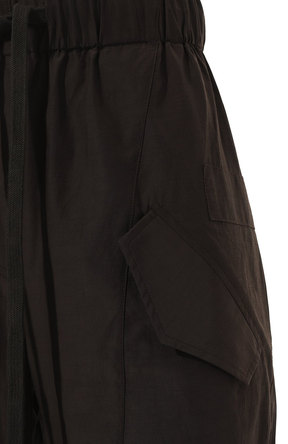 Брюки ANDREA YA'AQOV темно-коричневого цвета по цене 55400 руб., арт. 23WHAR12, фото 5 Брюки ANDREA YA'AQOV, арт. 23WHAR12, фото 5