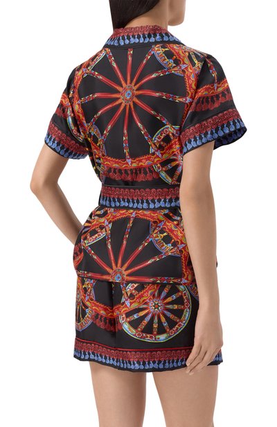 Шелковая рубашка DOLCE & GABBANA, арт. F5G67T/GDDTI, фото 4