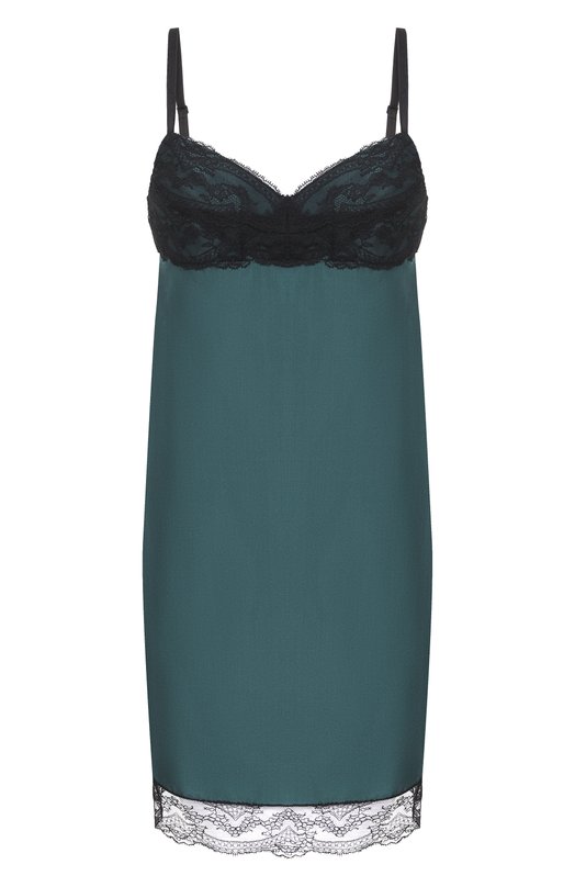 Шелковое платье N21 H111/5307 Зелёный H111/5307