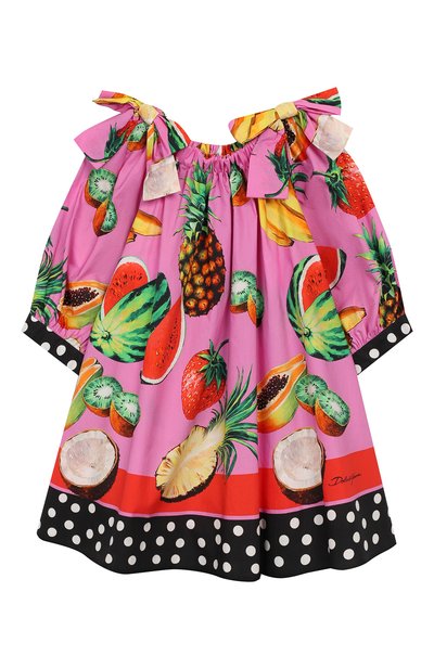 Хлопковая блузка DOLCE & GABBANA, арт. L54S91/G7WRH/8-14, фото 1