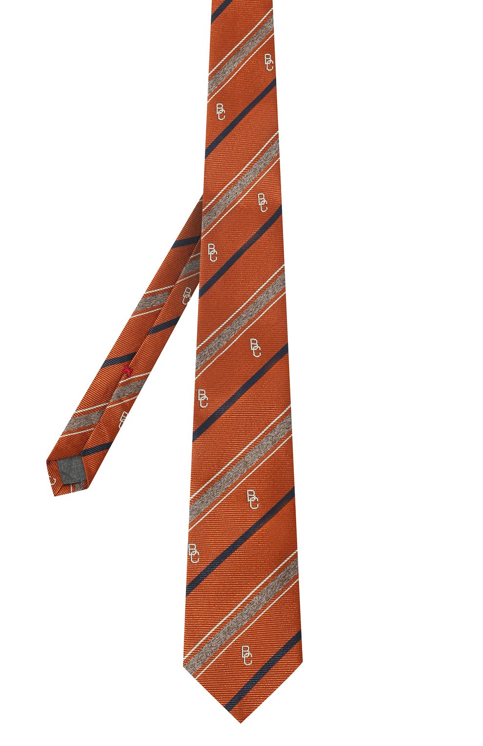 Шелковый галстук BRUNELLO CUCINELLI, арт. BM897W504, фото 2